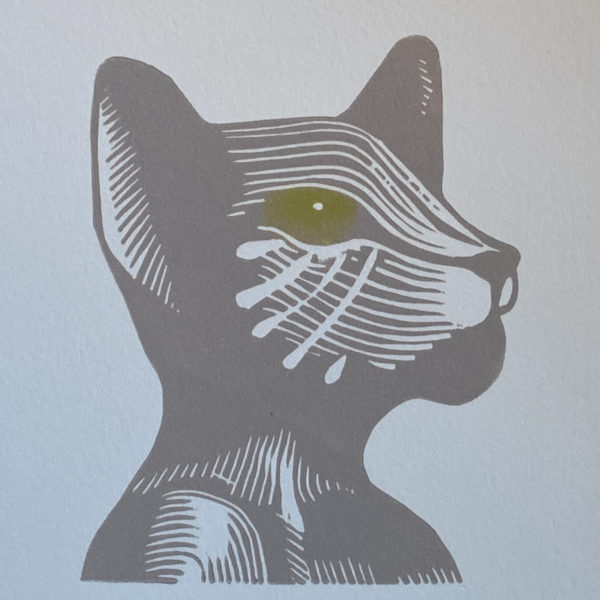 Kat Gouden achtergrond - Afbeelding 4