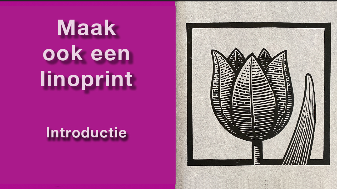 Gratis cursus: Maak eens een linoprint