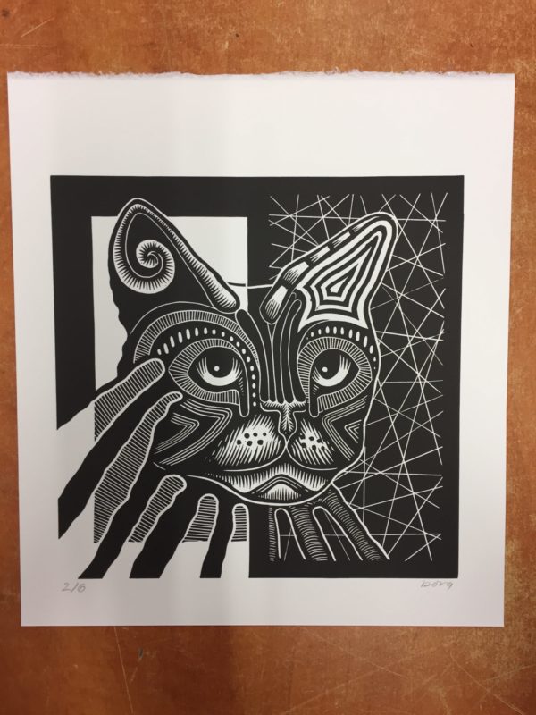 Kat 07 zwart-wit - Afbeelding 6