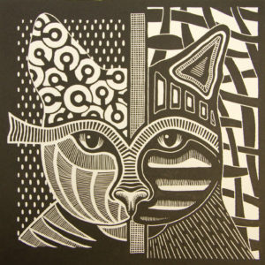 Kat 05 zwart-wit